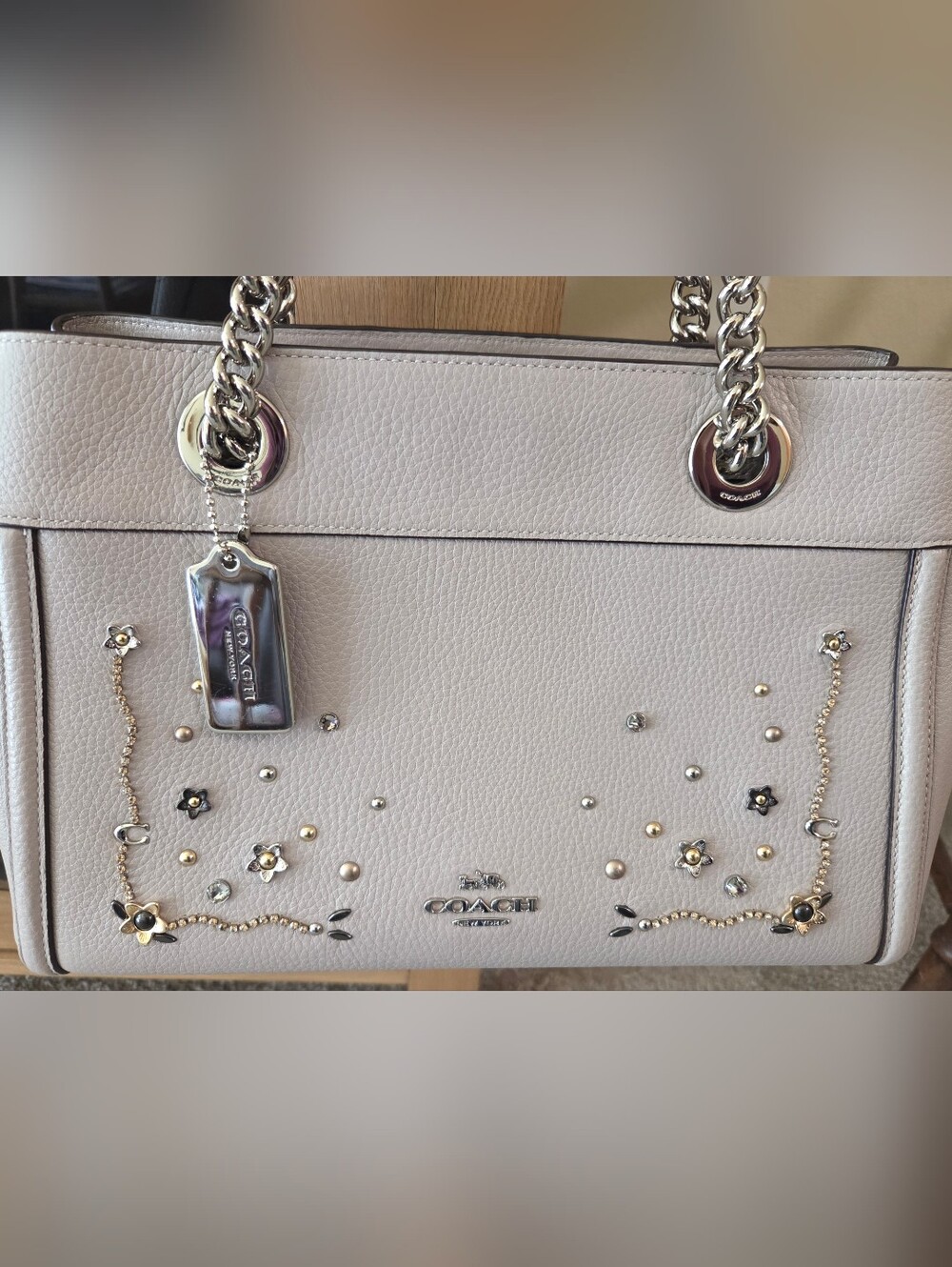 Coach Brooke Carryall with Crystal rivets - Picture 11 of 12